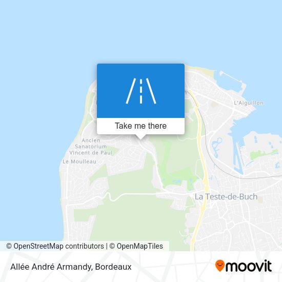 Allée André Armandy map