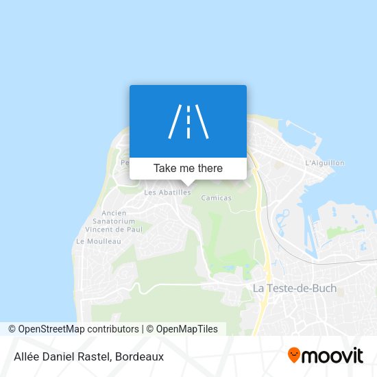Allée Daniel Rastel map