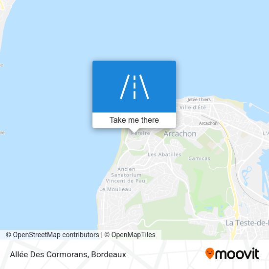 Allée Des Cormorans map