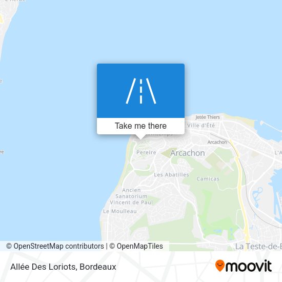 Allée Des Loriots map
