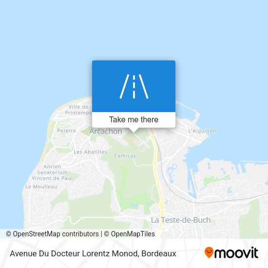 Avenue Du Docteur Lorentz Monod map