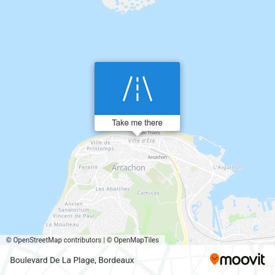 Boulevard De La Plage map