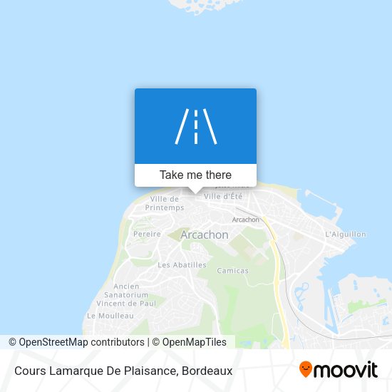 Cours Lamarque De Plaisance map
