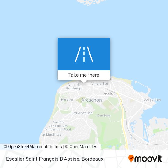 Escalier Saint-François D'Assise map