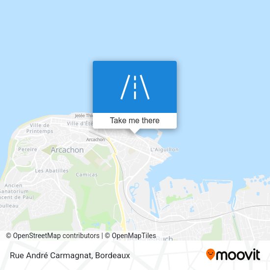 Rue André Carmagnat map