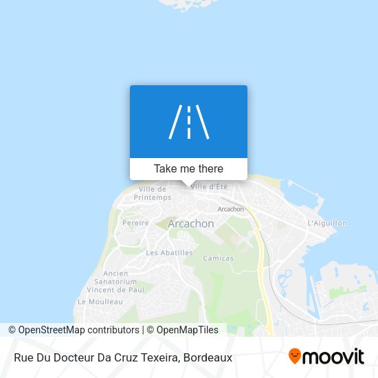 Rue Du Docteur Da Cruz Texeira map