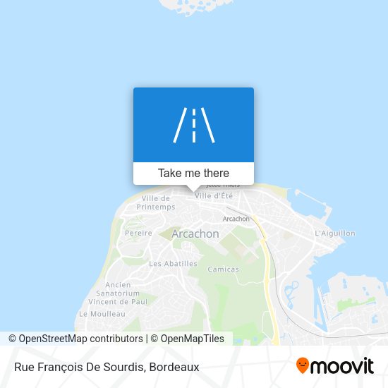 Rue François De Sourdis map