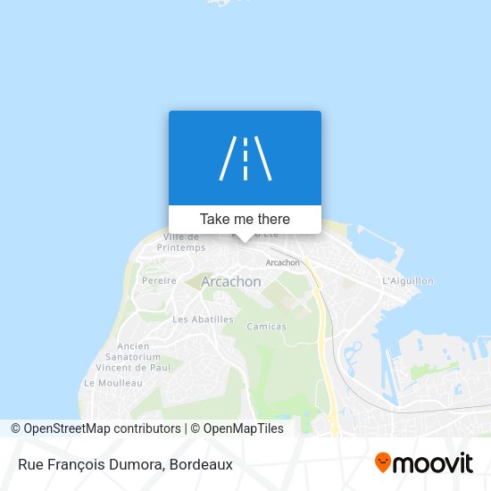 Rue François Dumora map