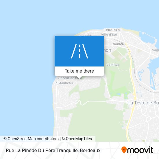Rue La Pinède Du Père Tranquille map