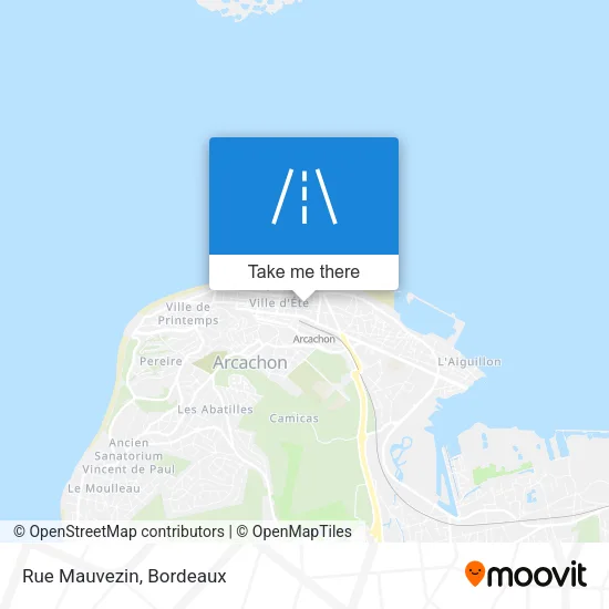 Rue Mauvezin map