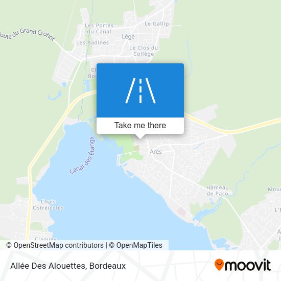 Allée Des Alouettes map