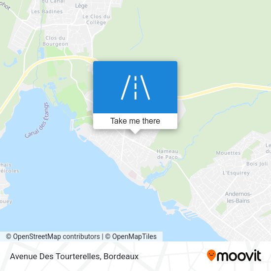 Avenue Des Tourterelles map