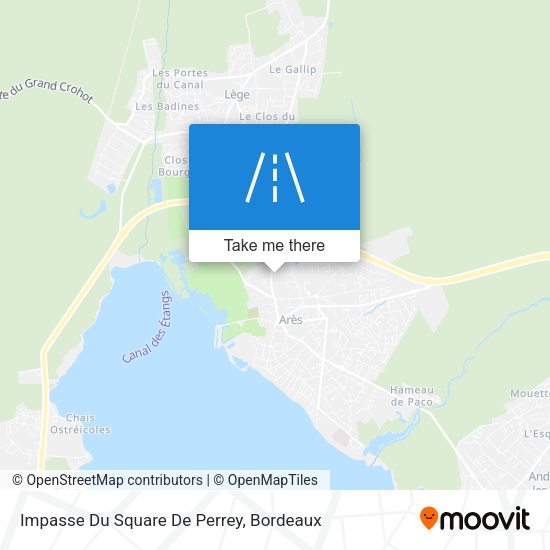 Impasse Du Square De Perrey map