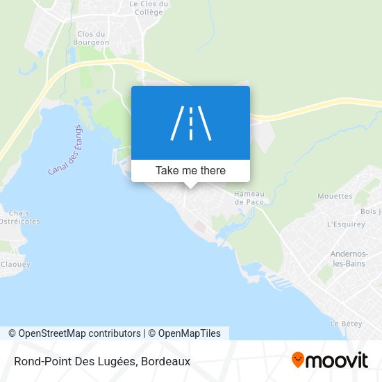 Rond-Point Des Lugées map