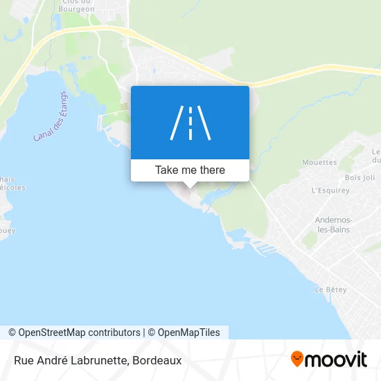 Rue André Labrunette map
