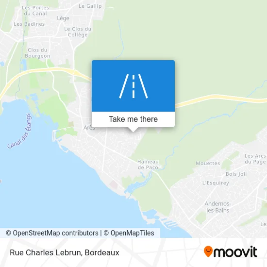 Rue Charles Lebrun map