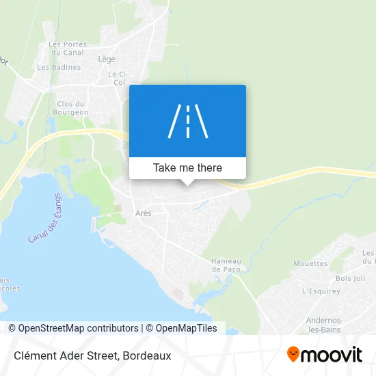 Rue Clément Ader map