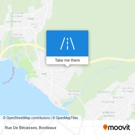 Rue De Bécasses map