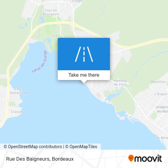 Rue Des Baigneurs map