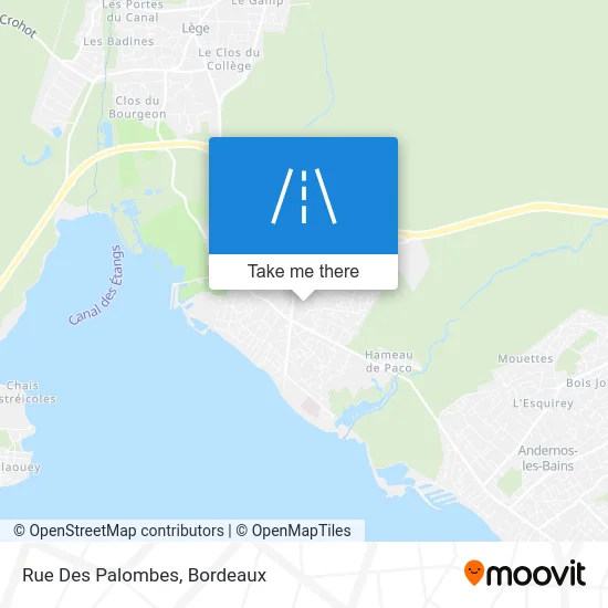 Rue Des Palombes map