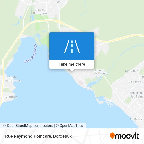 Rue Raymond Poincaré map