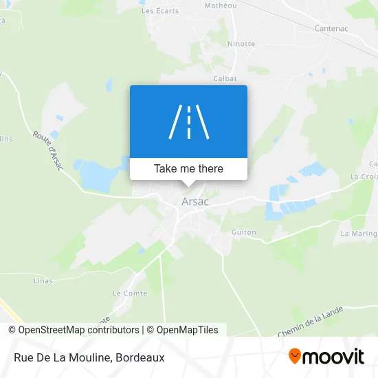 Rue De La Mouline map