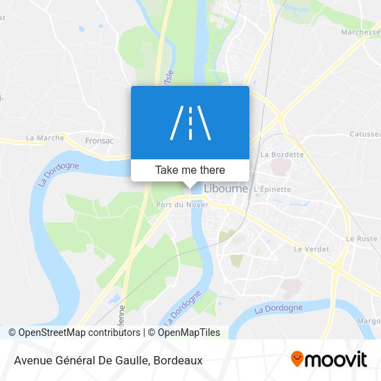 Avenue Général De Gaulle map