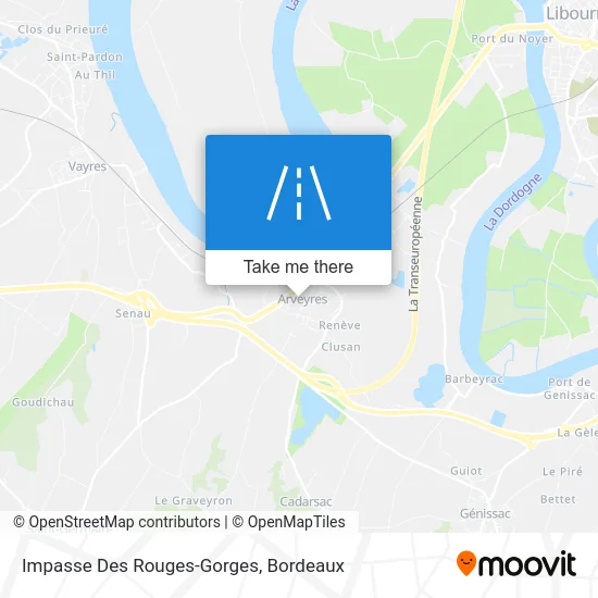 Impasse Des Rouges-Gorges map