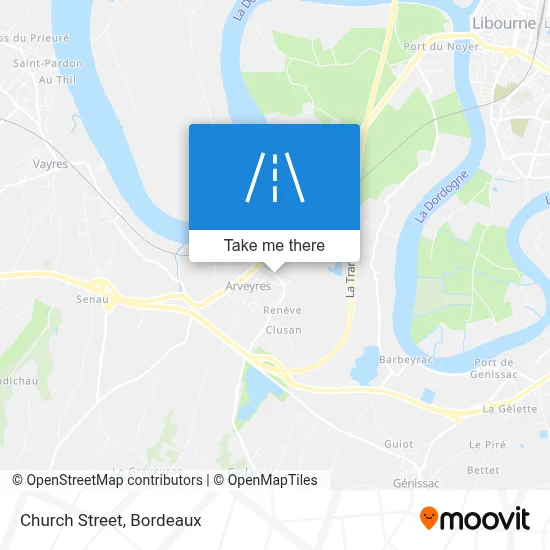 Rue De L'Église map