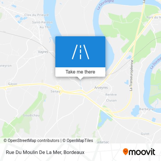 Rue Du Moulin De La Mer map