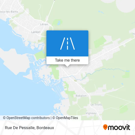 Rue De Pessalle map