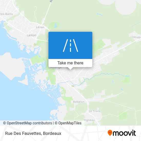 Rue Des Fauvettes map