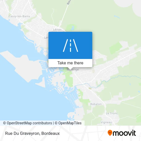 Rue Du Graveyron map