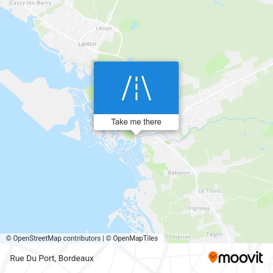 Rue Du Port map