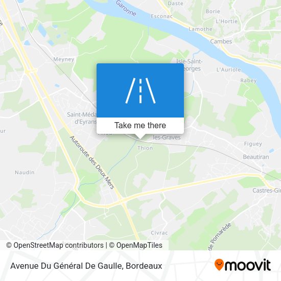 Avenue Du Général De Gaulle map