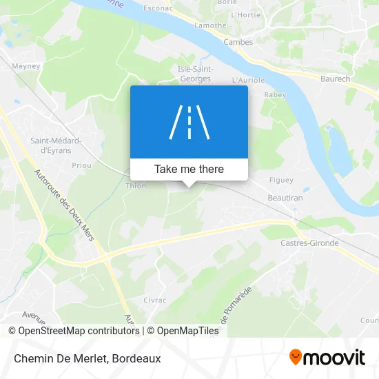 Chemin De Merlet map