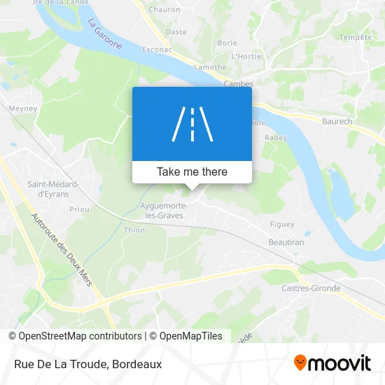 Rue De La Troude map