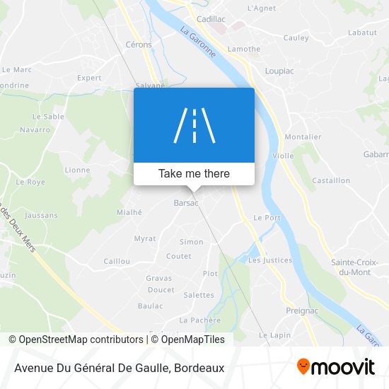 Avenue Du Général De Gaulle map