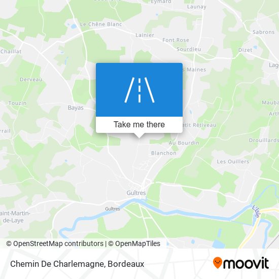 Chemin De Charlemagne map