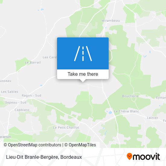 Lieu-Dit Branle-Bergère map