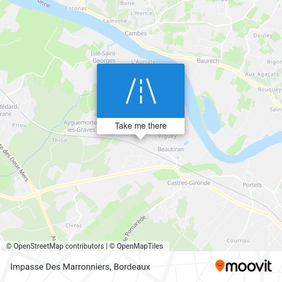 Impasse Des Marronniers map