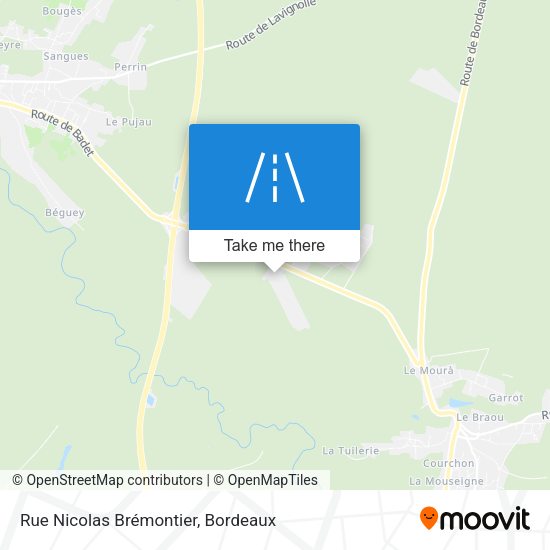 Rue Nicolas Brémontier map