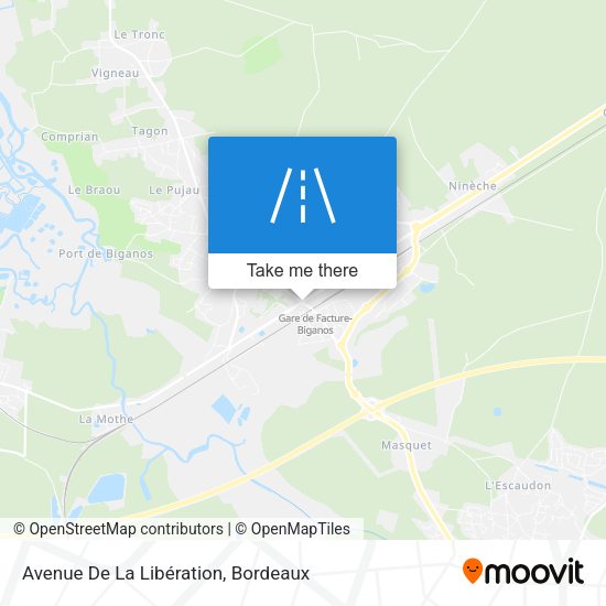 Avenue De La Libération map