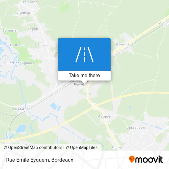 Rue Emile Eyquem map