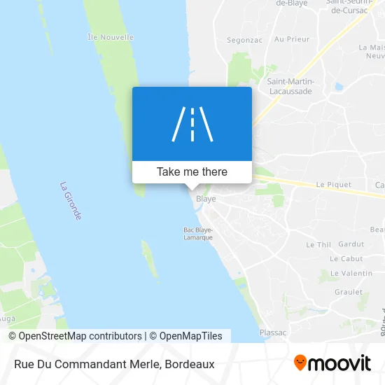 Rue Du Commandant Merle map