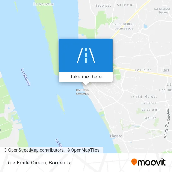 Rue Emile Gireau map