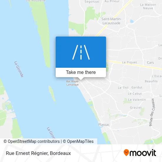 Rue Ernest Régnier map