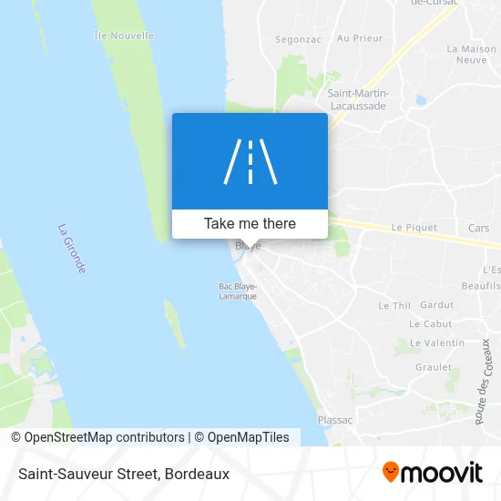 Rue Saint-Sauveur map