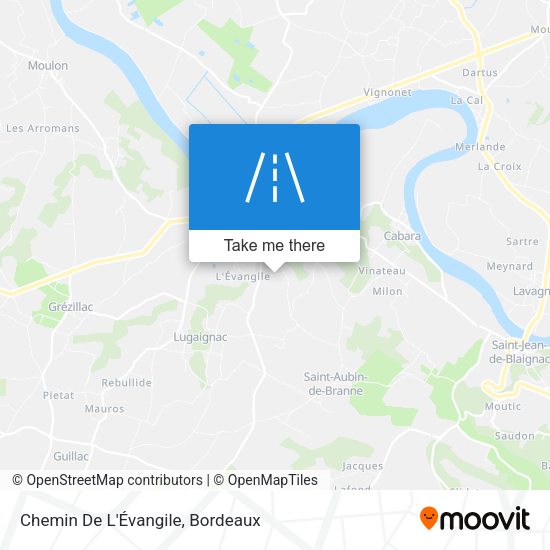Chemin De L'Évangile map