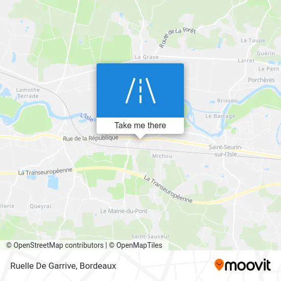 Ruelle De Garrive map